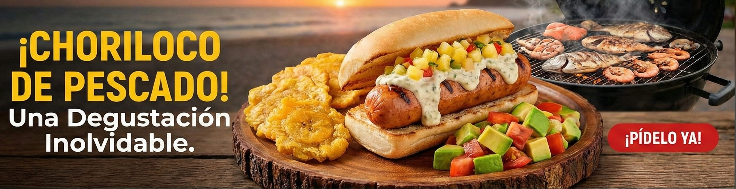 CHORIZO DE PESCADO CHORILOCO: ¡EL SABOR DEL MAR AL CARBÓN EN BALLENITA